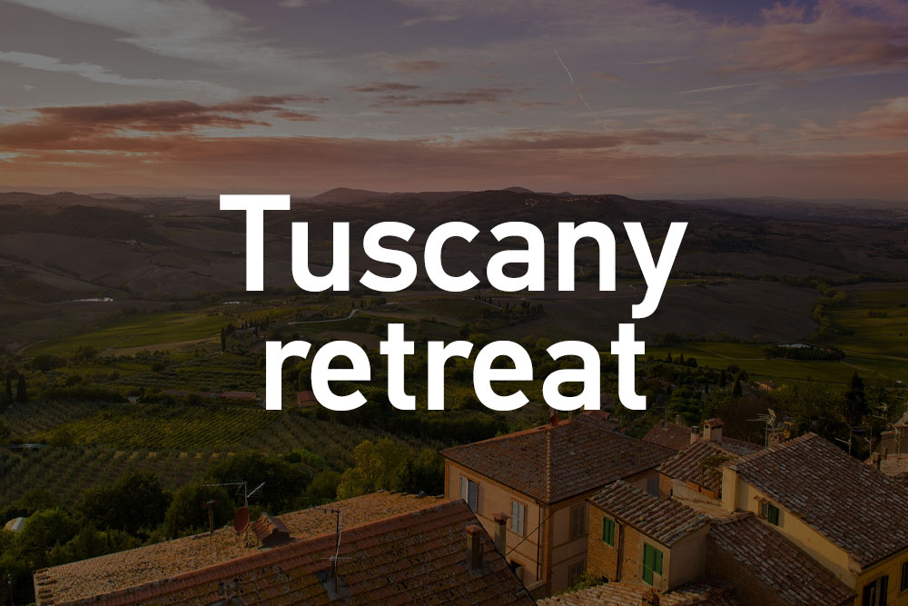 Tuscany writing retreat